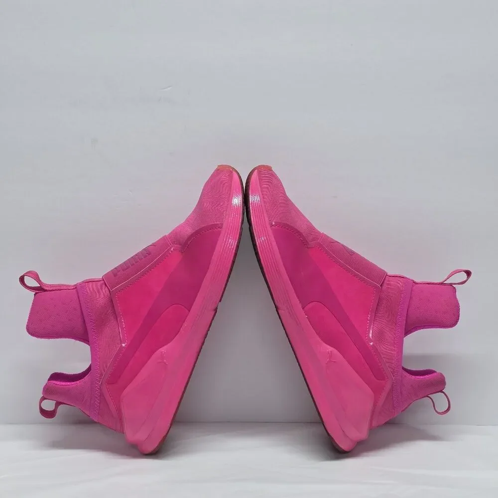 Puma Fierce Hot Pink Slip On Sneakers Women's Size 9 Art. 18973802
